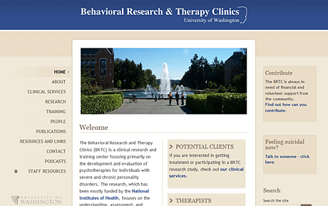 BRTC website screenshot