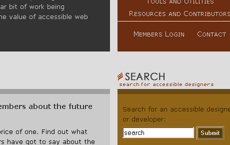 GAWDS Redesign screenshot